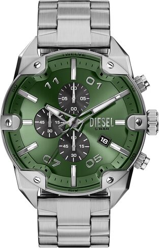 Diesel Men's Spiked Chronograph Stainless Steel Watch (Model: DZ4712) in Kuwait