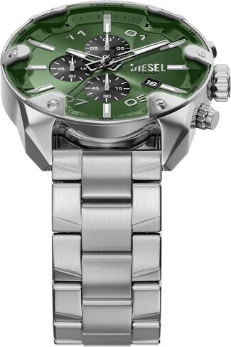 Diesel Men's Spiked Chronograph Stainless Steel Watch (Model: DZ4712) in Kuwait