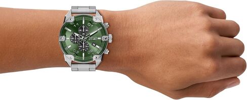 Diesel Men's Spiked Chronograph Stainless Steel Watch (Model: DZ4712) in Kuwait
