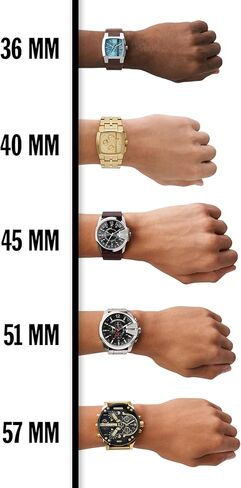 Diesel Men's Spiked Chronograph Stainless Steel Watch (Model: DZ4712) in Kuwait