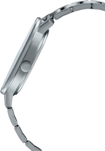 Casio Analog Watch MTP-B115D-1EV, Minimalist Style, Black Dial with Silver Stainless Steel Band, Water Resistant up to 50M in Kuwait