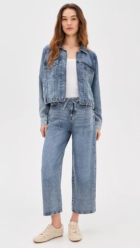 Splendid Women's Lounge Denim Crop Pants in Kuwait