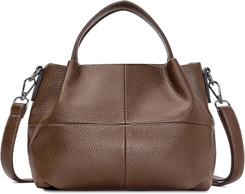 FALAN MUL Hobo Bag for Women, Soft Top Handle Handbag, Leather Tote Bag with Adjustable Strap, Travel Essentials for Women in Saudi Arabia