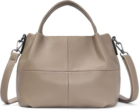 FALAN MUL Hobo Bag for Women, Soft Top Handle Handbag, Leather Tote Bag with Adjustable Strap, Travel Essentials for Women in Saudi Arabia