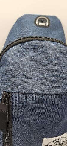 Best Mini Mens Crossbody Sling Dual Pocket Chest Bag. Lightweight, Small, Compact for Running, Travel, Gym, Motorcycle, or Camping Trips. Perfect Present for Dad, Husband or Fathers Day Birthday Gift in Kuwait