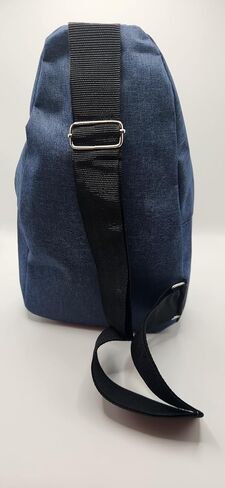 Best Mini Mens Crossbody Sling Dual Pocket Chest Bag. Lightweight, Small, Compact for Running, Travel, Gym, Motorcycle, or Camping Trips. Perfect Present for Dad, Husband or Fathers Day Birthday Gift in Kuwait