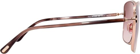 Tom Ford FERN FT 1029 Shiny Rose Gold/Pink Shaded 57/17/140 unisex Sunglasses in Kuwait