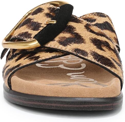 صندل Darla 2 Slide للنساء من Sam Edelman، أسمر ضارب للصفرة، متعدد الألوان، 8.5 M in Kuwait