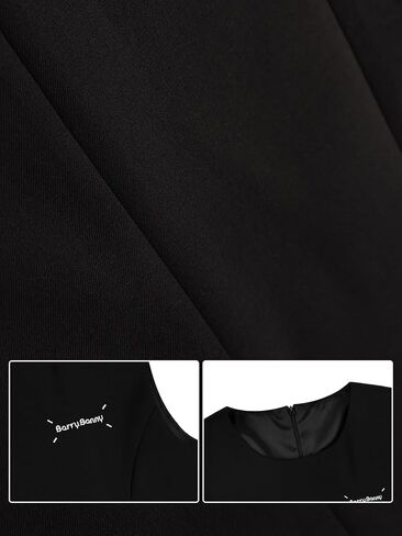 Girls Black Jumper Sleeveless A-Line Dress with Heart Pockets & Embroidered for Teens Sizes 6-16Y in Saudi Arabia