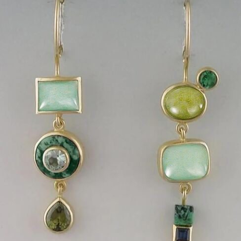 Bohemia Style Women Dangle Earrings Elegant Accessories in Kuwait