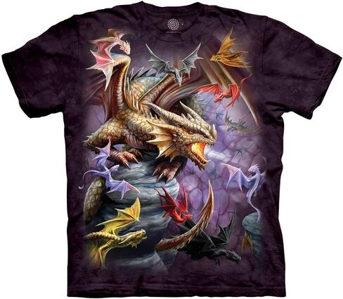 The Mountain Unisex Flight of Dragons T-Shirt - Dragon Clan in Kuwait