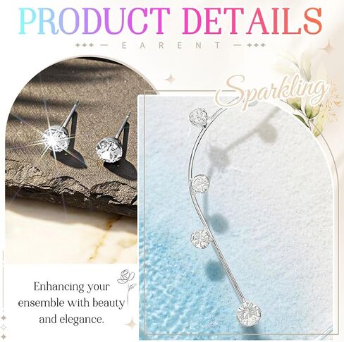 Rhinestone Wedding Jewelry Sets Silver Choker Necklace Earrings Set for Women and Brides in Saudi Arabia
