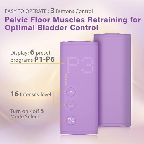 iStim Pelvic Floor Exercises Device - EM-5200 Kegel Trainer for Incontinence Relief, Muscle Massager (EMS) for Bladder Control and Pelvic Physical Therapy in Kuwait