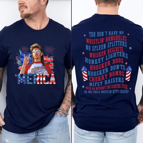 Joe Dirt 4th of July Shirt, 4th of July Tshirt, Joe Dirt Shirt, Funny Joe Dirt Tshirt, Merica Shirt Multicolor in Kuwait