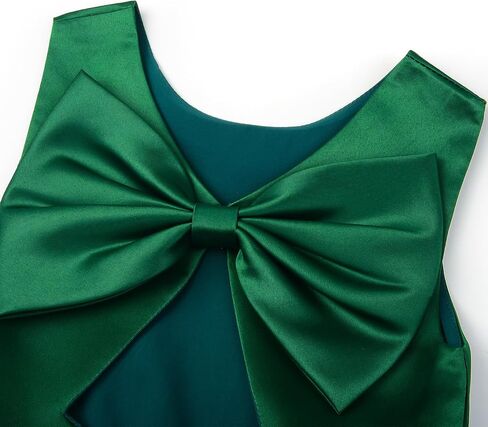 Uhnice Flower Girl Sleeveless Tulle Knee Length Party Dress Birthday Outfit for Wedding Special Occasion in Saudi Arabia