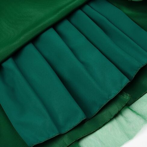 Uhnice Flower Girl Sleeveless Tulle Knee Length Party Dress Birthday Outfit for Wedding Special Occasion in Saudi Arabia