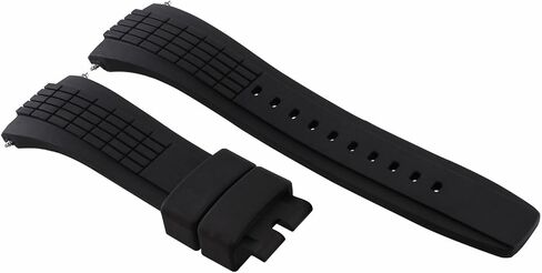 Ewatchparts 26mm Rubber Watch Band Strap Compatible With Seiko Velatura Kinetic SRH006 SPC007 Yachting in Kuwait