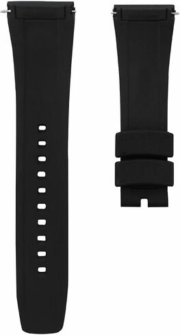 Ewatchparts 26mm Rubber Watch Band Strap Compatible With Seiko Velatura Kinetic SRH006 SPC007 Yachting in Kuwait