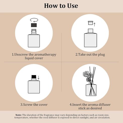 Ikeda Luxury Gift Set of 4 Reed Diffusers with Preserved Eucalyptus - Home Fragrance Oils for Bedroom, Bathroom, Office & Living Room - Scents for Relaxation, Focus & Mood (5.07 fl.oz Each) in Saudi Arabia