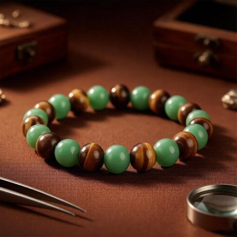 Good Luck Money Attraction Bracelet Money Bracelet Wealth for Women 6.7-8 Inch Feng Shui Crystal Bracelets in Saudi Arabia