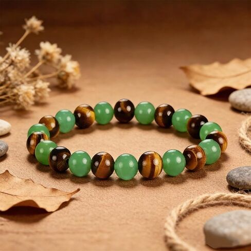Good Luck Money Attraction Bracelet Money Bracelet Wealth for Women 6.7-8 Inch Feng Shui Crystal Bracelets in Saudi Arabia
