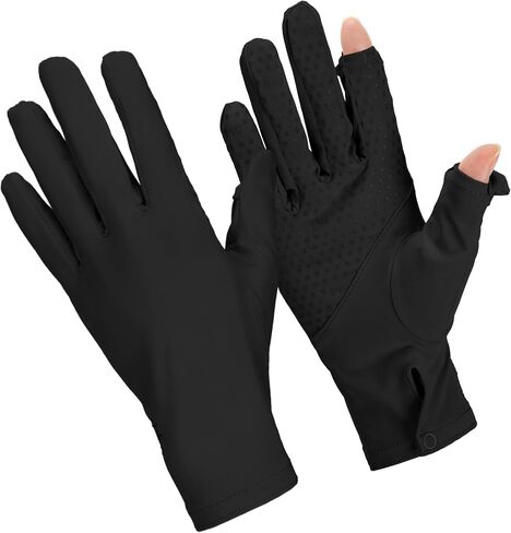 Women Sun Protection Driving Gloves Full Finger Driving Gloves Touchscreen Non Slip Breathable Outdoor Glove for Driving Cyling Running Hiking in Saudi Arabia