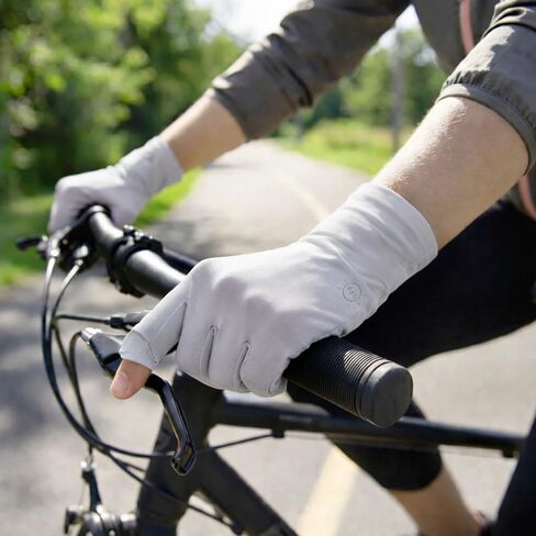 Women Sun Protection Driving Gloves Full Finger Driving Gloves Touchscreen Non Slip Breathable Outdoor Glove for Driving Cyling Running Hiking in Saudi Arabia