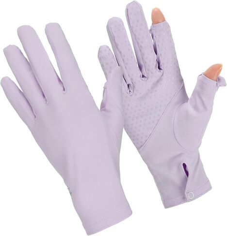 Women Sun Protection Driving Gloves Full Finger Driving Gloves Touchscreen Non Slip Breathable Outdoor Glove for Driving Cyling Running Hiking in Saudi Arabia