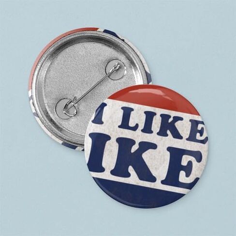 CafePress I Like Ike 1" Round Mini Button Pin in Kuwait