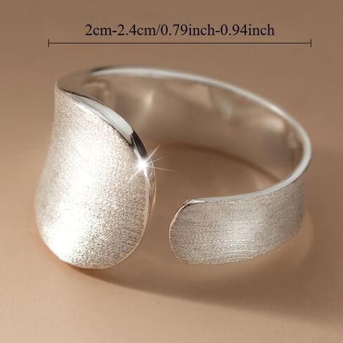 Simple Irregular Shaped Open Adjustable Rings for Women Daily Casual Party Personality Rings Jewelry in Kuwait