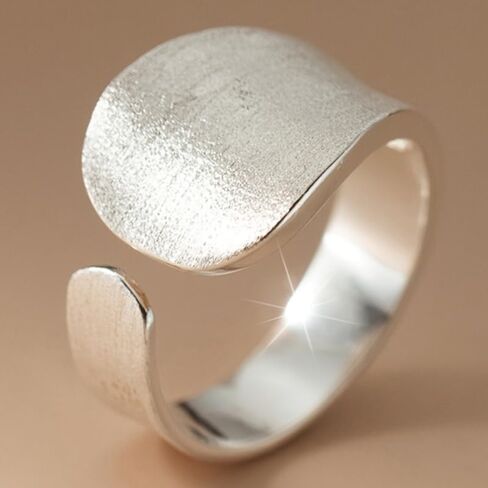 Simple Irregular Shaped Open Adjustable Rings for Women Daily Casual Party Personality Rings Jewelry in Kuwait