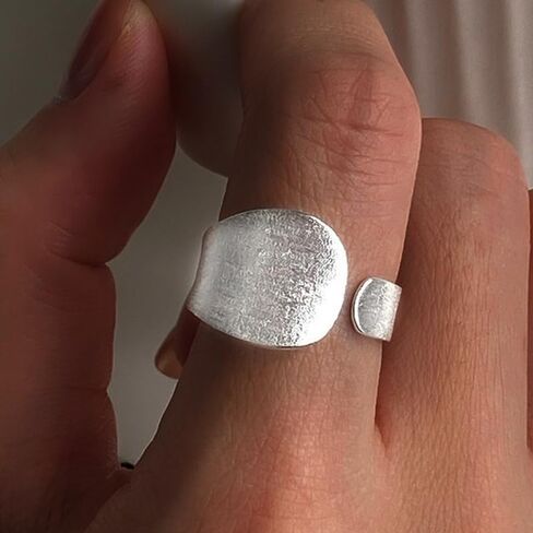 Simple Irregular Shaped Open Adjustable Rings for Women Daily Casual Party Personality Rings Jewelry in Kuwait