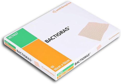 Pharmaidea Srl Bactigras Dressing 10Cm Pack Of 10 in Kuwait