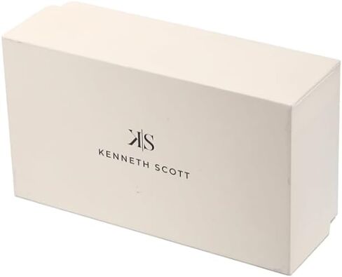 Kenneth Scott Women's Analog Watch 32mm Pink Dial Rose Gold Stainless Steel in Saudi Arabia