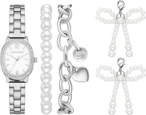 Skechers Women's Sets Analog Silver Metal Watch (Model: SR9135) in Kuwait