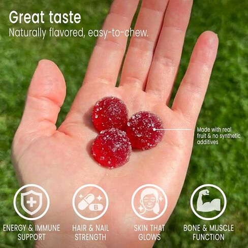 Sunsoil Women's Multivitamin Organic Gummies, USDA Certified Organic, No Glucose, Vegan, Gluten-Free, Plant-Based in Saudi Arabia
