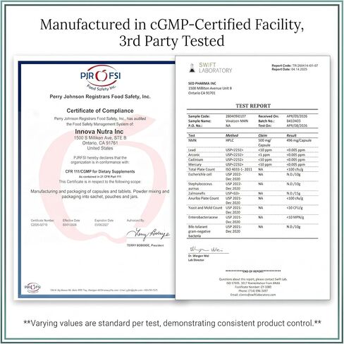مكمل Pure NMN 60000 مجم، يدعم الطاقة الخلوية وتوازن NAD+، صحة الجسم اليومية ودعم المناعة، 120 كبسولة، كمية تكفي 60 يومًا in Kuwait