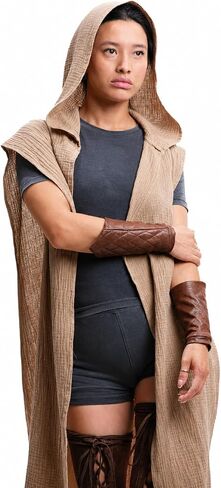 Sand Dune Cape Cloak Desert Wasteland Chani Costume Cosplay Burning Man Festival Shawl Wrap Scarf Post Apocalytic in Kuwait