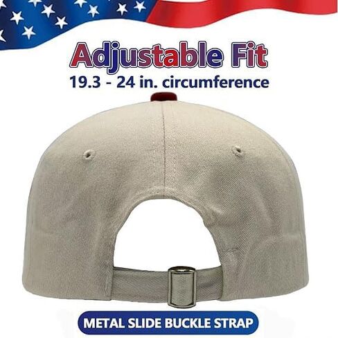USA 250th Anniversary Hat, Embroidered Patriotic Baseball Cap, 1776-2026 Anniversary Hat, Adjustable Cotton Cap for Men Women in Kuwait