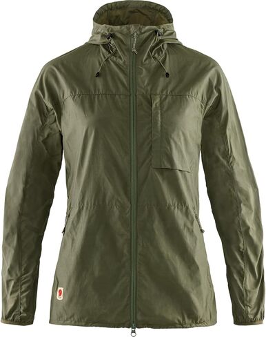Fjällräven High Coast Wind Women's Wind Jacket - Wind Resistant Shell, Lightweight Fabric, Packable Design - Hiking, Trekking in Kuwait