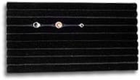 Multi-Slot Ring Pad Inserts Standard Size Black Jewelry Display in Saudi Arabia
