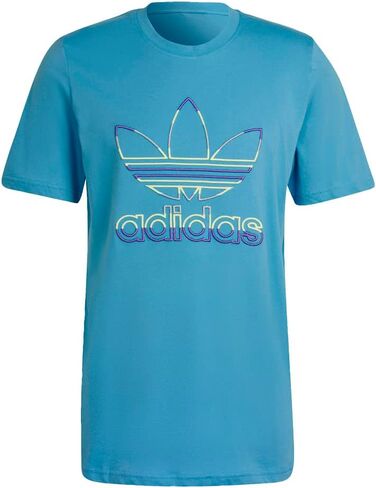 adidas Originals Trefoil Series 3 Short Sleeve Tee Sky Rush MD in Kuwait