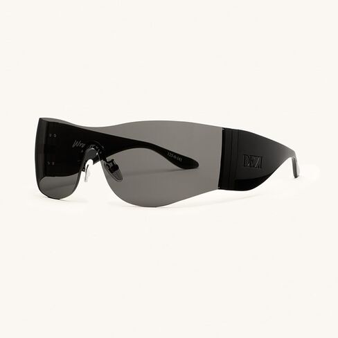 DEZI Women's Oversized Rimless Sunglasses - Wrap It Up in Kuwait
