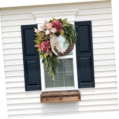 Hydrangea Wreath Leaves Realistic Decor for Front Door Elegant for Anniversary Parties Style in Saudi Arabia