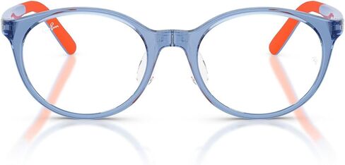 Ray-Ban RY1625D Prescription Eyewear Frames, Transparent Blue/Demo Lens, 47 mm in Kuwait