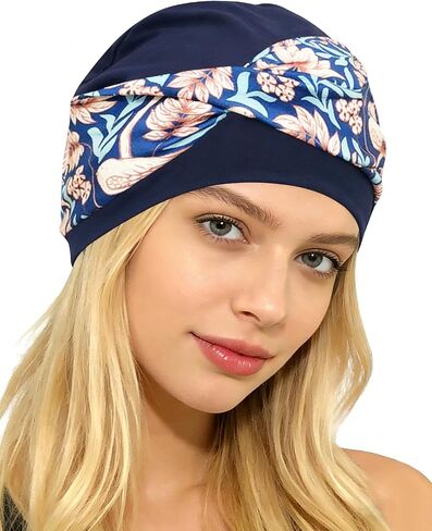 Chemo Headwear for Women Knot Beanies with Stretch Elastic Turbans Soft Cancer Hats Head Coverings Scarf Headwraps in Saudi Arabia