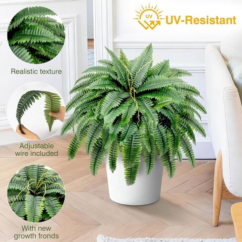 Artificial Boston Fern Bush - in Saudi Arabia