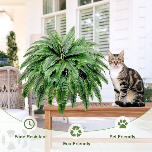 Artificial Boston Fern Bush - in Saudi Arabia