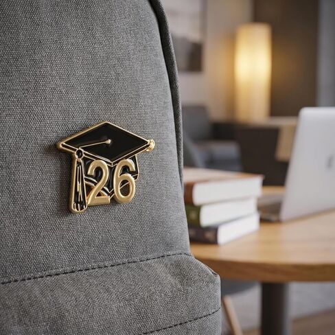 SOIMISS Graduation Pins 2026: 10-Pack Class of 2026 Cap Brooch Lapel Pin Set for Students Teachers Guests - Bulk Party Favors, Memorial Badge Accessories for Backpack Hat Jacket in Saudi Arabia
