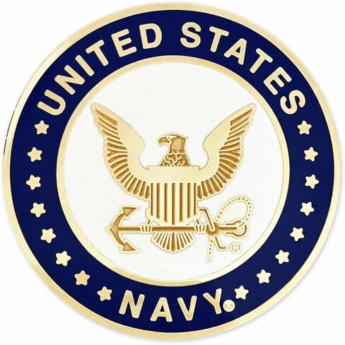 PinMart's Officially Licensed U.S. Navy Challenge Coin - Engravable in Kuwait